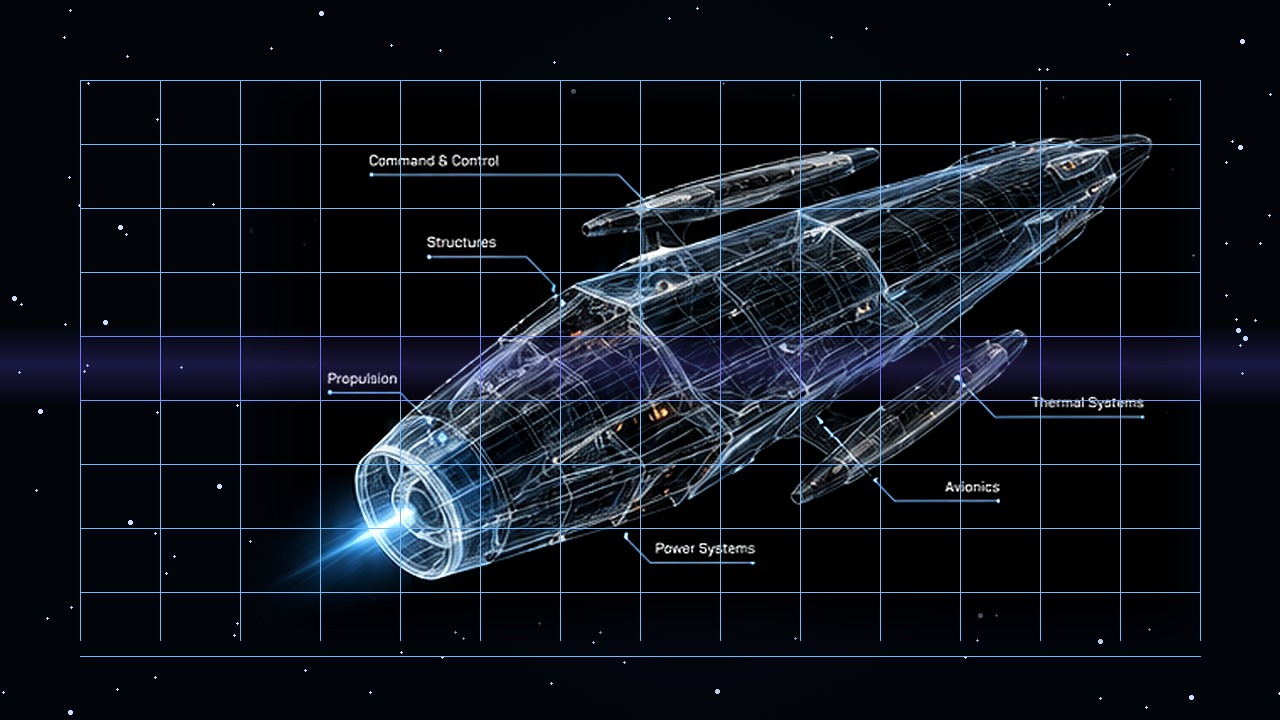 Neebium spacecraft autonomy and systems visual